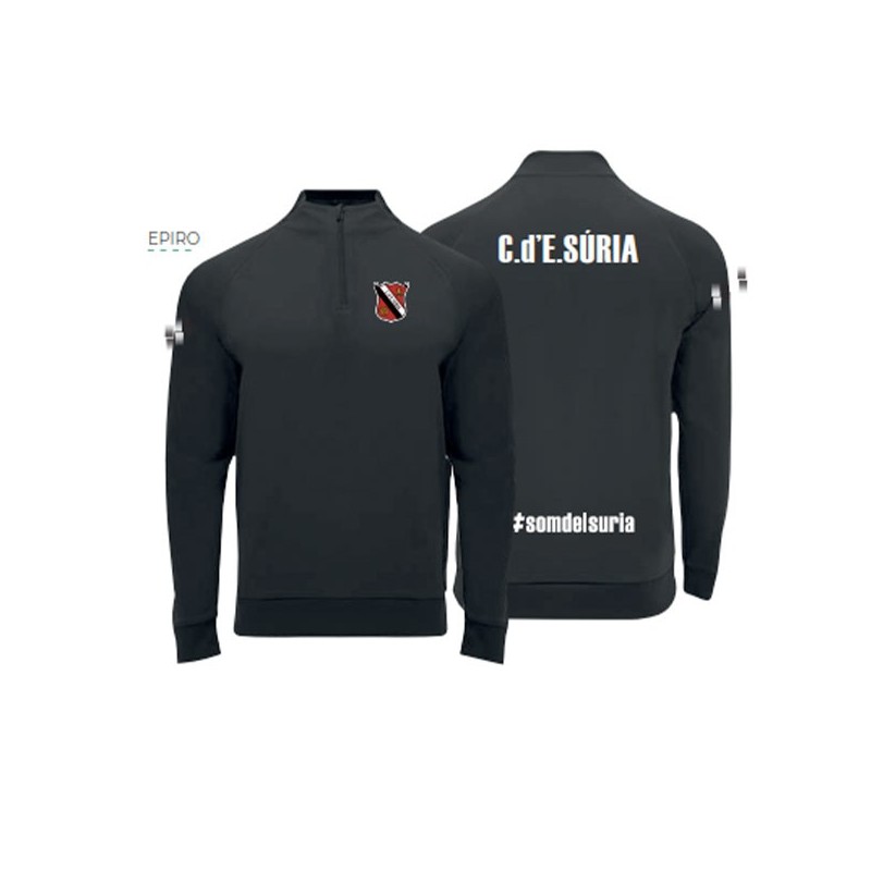 Dessuadora mitja cremallera