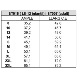 Camiseta cubre m/ll femenina